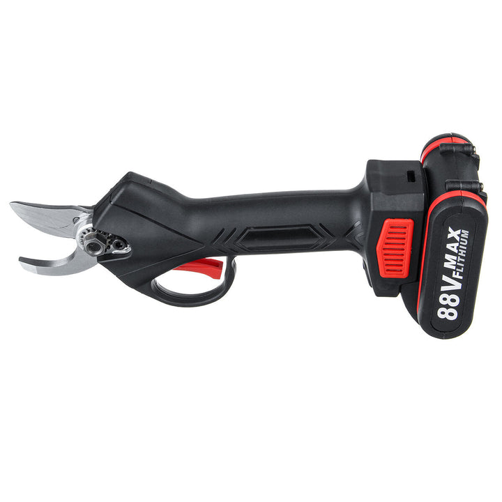 88V Cordless Electric Pruning Shears Secateur Garden Branch Cutter with 2 Battery Image 2