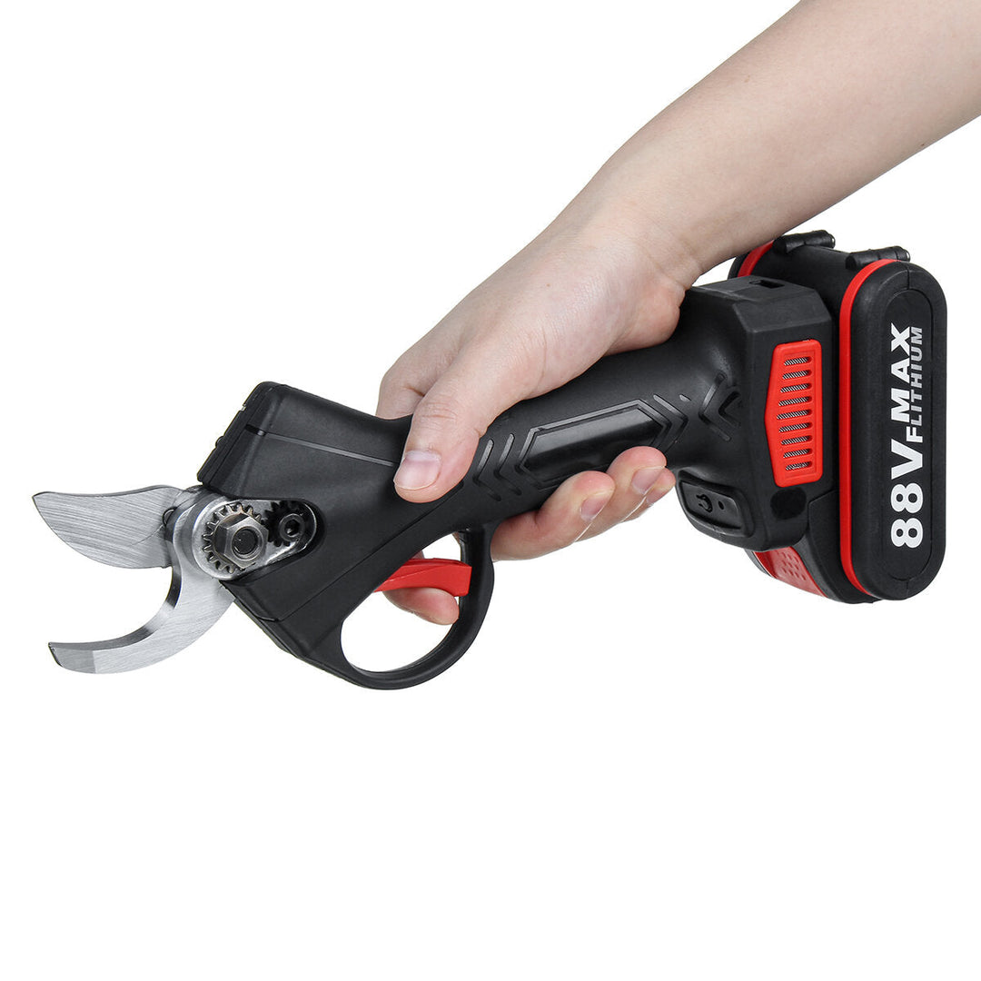 88VF Cordless Electric Pruning Shears Secateur 30mm Garden Branch Cutter Image 11