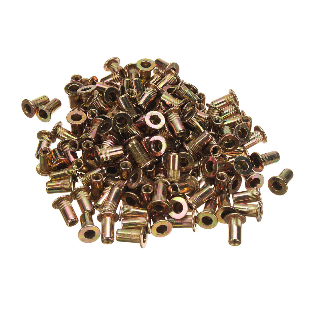 900pcs Nutsert Rivnut Stainless Steel Riveter Gun M3 to M10 Mandrels Kit with Hand Nut Riveter Image 6