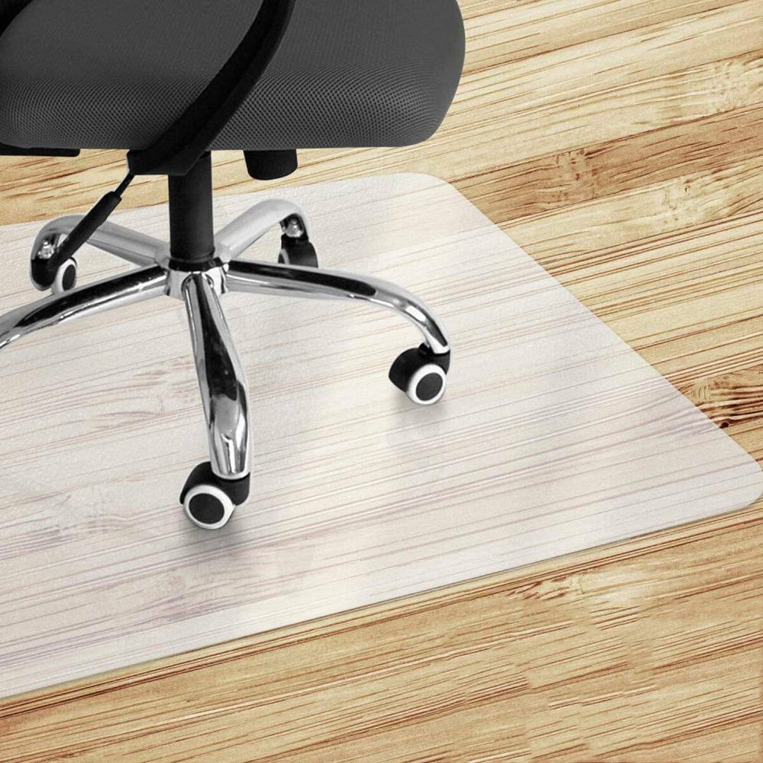 90x120cm Non Slip Office Chair Desk Mat Floor Computer Carpet Protector PVC Image 5