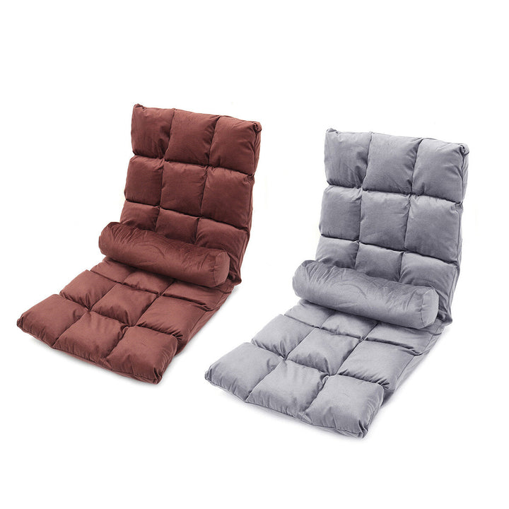 Adjustable 14-Position Floor Chair Cushion Folding Lazy Gaming Sofa Chair Pillow Cushion Home Office Small Sofa Image 7