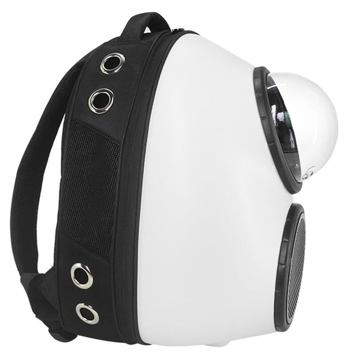 ABS Pet Fan Astronaut Capsule Backpack Portable Outdoor Pet Bag Breathable for Cat Dog Image 5