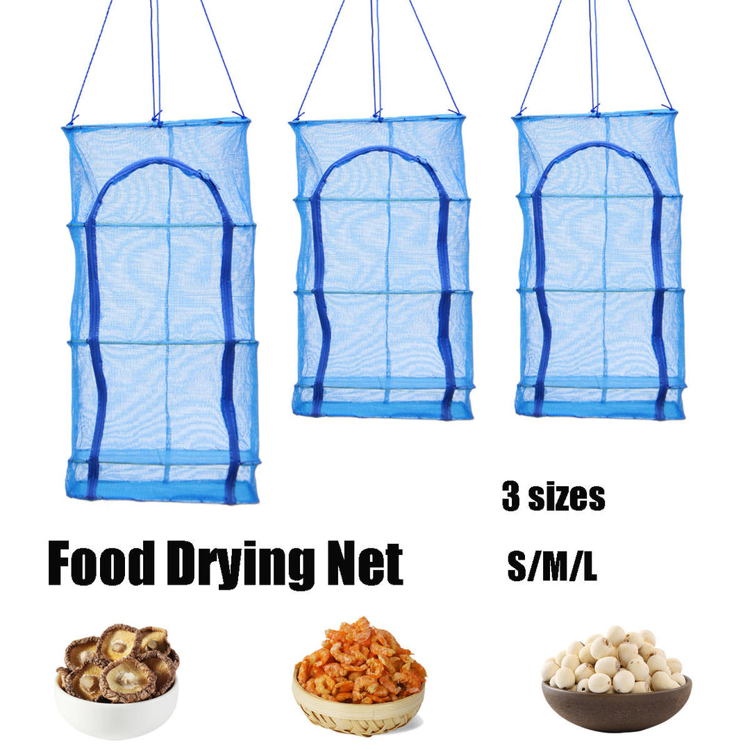 Air Dry Drying Net Beef Jerky Vegetable Food Fruit Fish Fishing Meat Dehydrator Fishing Net Image 6