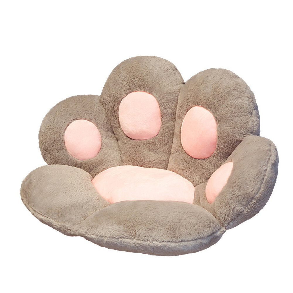 Animal Paw Pillow Cushion Cute Stuffed Cat Paw Hand Warmer Plush Sofa Cushion for Home Office Image 2