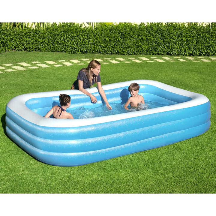 Bestway Inflatable Rectangular Pool 1161L (307 gal) Inflatable Swimming pool 30518356 cm Suitable For Outdoor, Patio, Image 3