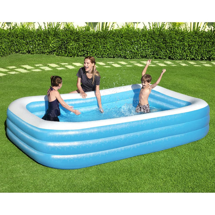 Bestway Inflatable Rectangular Pool 1161L (307 gal) Inflatable Swimming pool 30518356 cm Suitable For Outdoor, Patio, Image 5