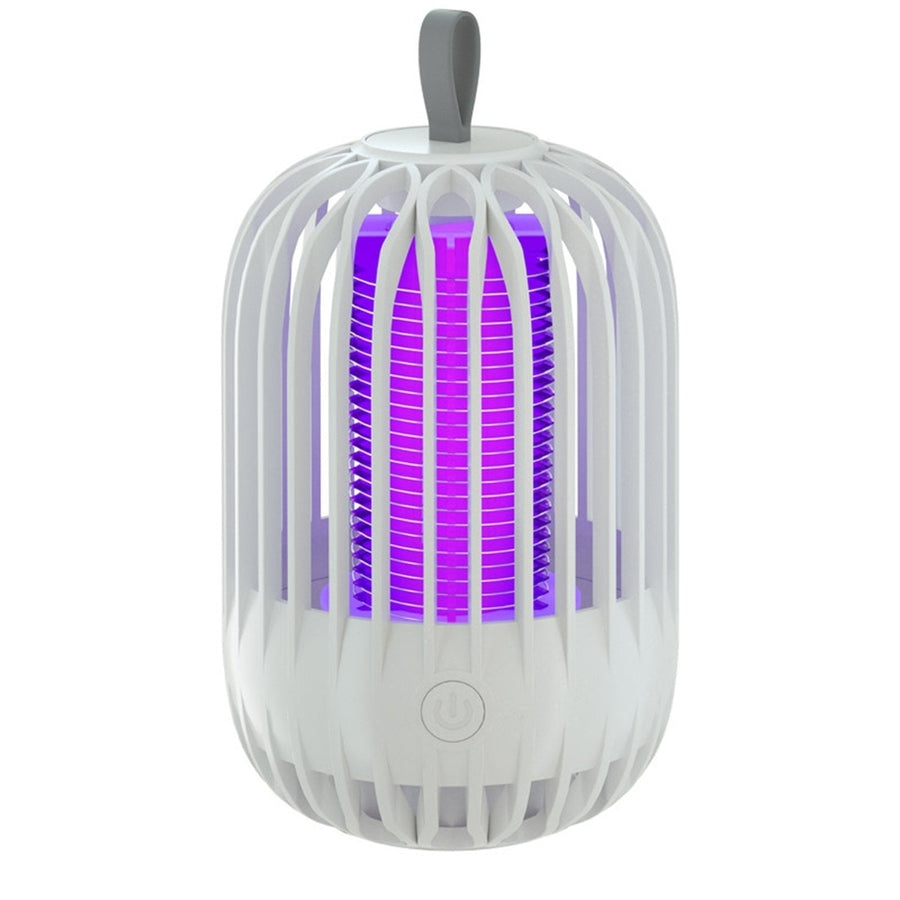 Battery-Powered Mosquito Killer Lamp - Electric Zapper and Night Light Image 1