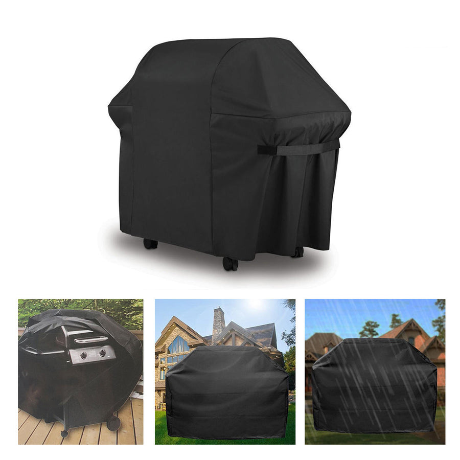 BBQ Gas Grill Waterproof Cover Barbecue Stove Dust Protector For Weber Jennair Uniflame Lowes Image 1