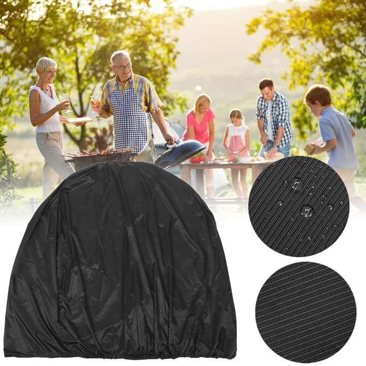 BBQ Grill Cover Outdoor Camping Picnic Waterproof Dust Rain UV Proof Protector Image 2