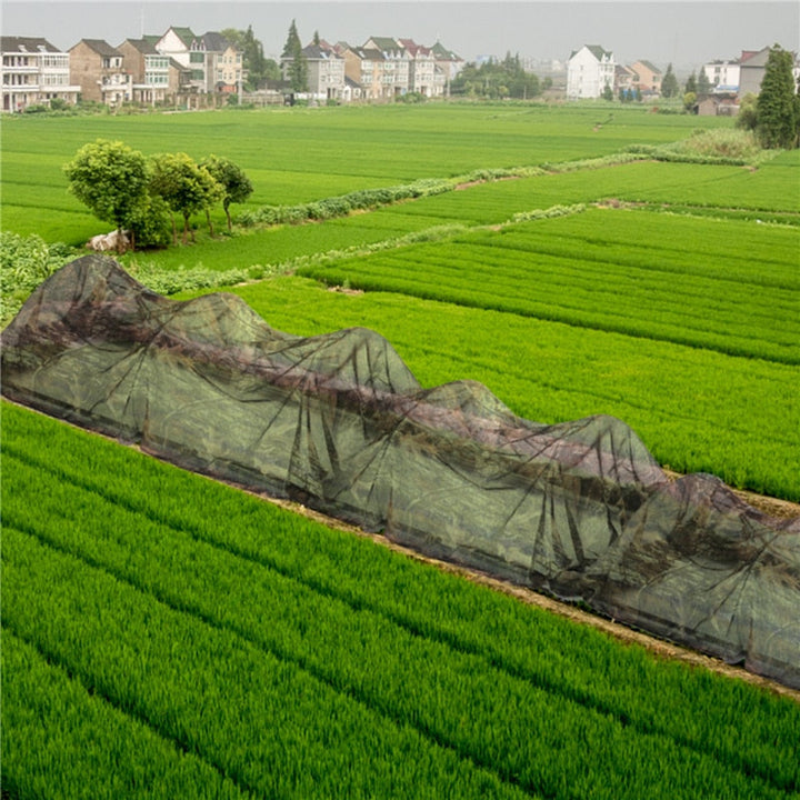 Camouflage Gauze Mesh Pest Control Mosquito Net Garden Plant Ultralight Cover Barrier Netting Perspective Shade Membrane Image 3