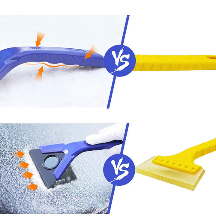 Car Window Windscreen Windshield Snow Clear Car Ice Scraper Snow Remover Shovel Deicer Spade Deicing Cleaning Scraping Image 3