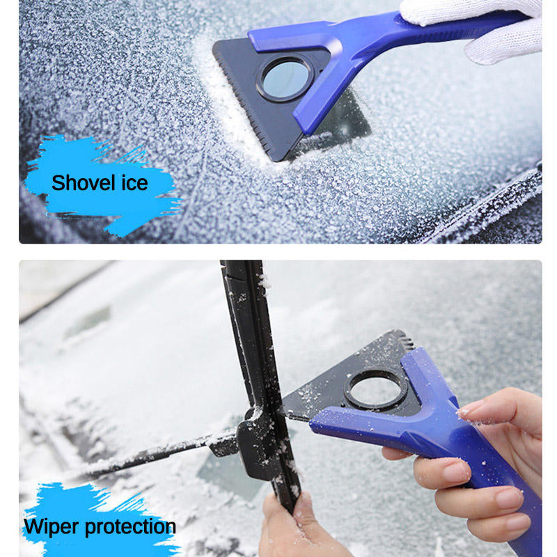 Car Window Windscreen Windshield Snow Clear Car Ice Scraper Snow Remover Shovel Deicer Spade Deicing Cleaning Scraping Image 6