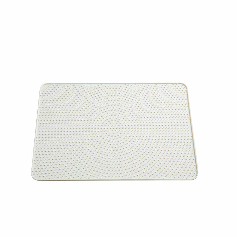 Cat Litter Pad Silicone Material Waterproof White Pet Mat Image 2