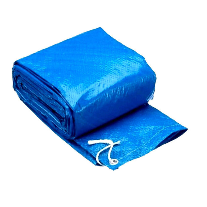 Circular Swimming Pool Cover Roller Fit 8/10/12 feet Diameter Family Garden Pool Tarpaulin Sheet Image 1