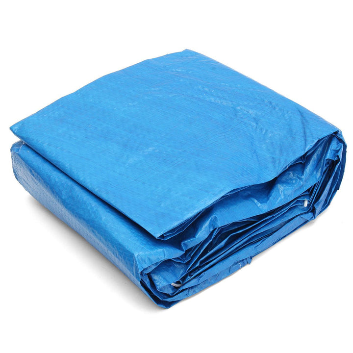 Circular Swimming Pool Cover Roller Fit 8/10/12 feet Diameter Family Garden Pool Tarpaulin Sheet Image 7