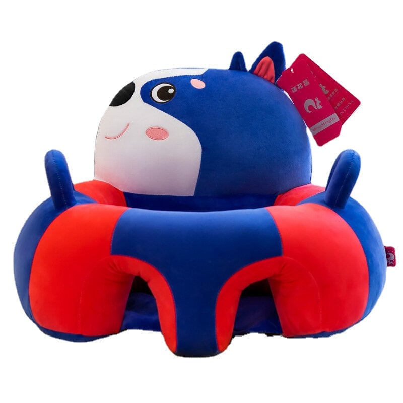 Cartoon Animal Baby Sofa Chair Children Seat Learning Soft Sofa Cushion For Baby Home and Car Image 1