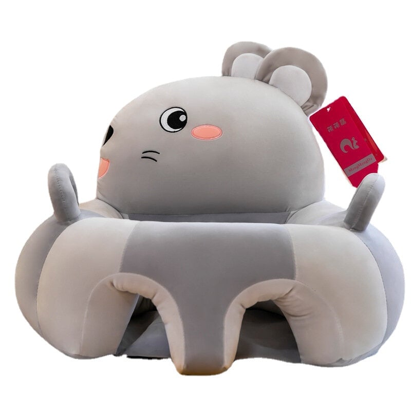 Cartoon Animal Baby Sofa Chair Children Seat Learning Soft Sofa Cushion For Baby Home and Car Image 1