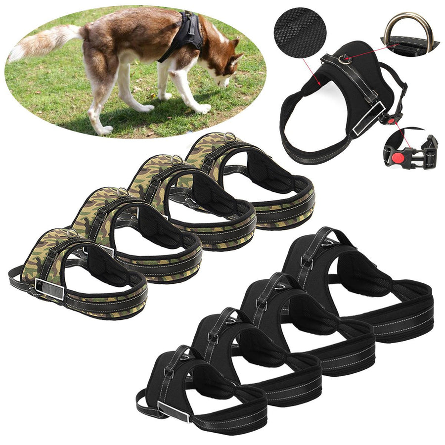 Control Dog Pulling Harness Adjustable Support Comfy Pet Pitbull Training Image 1