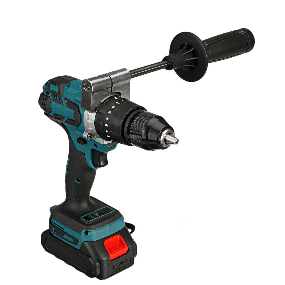 Cordless Electric Impact Drill 3 in 1 Rechargeable Drill Screwdriver 13mm Chuck Image 2