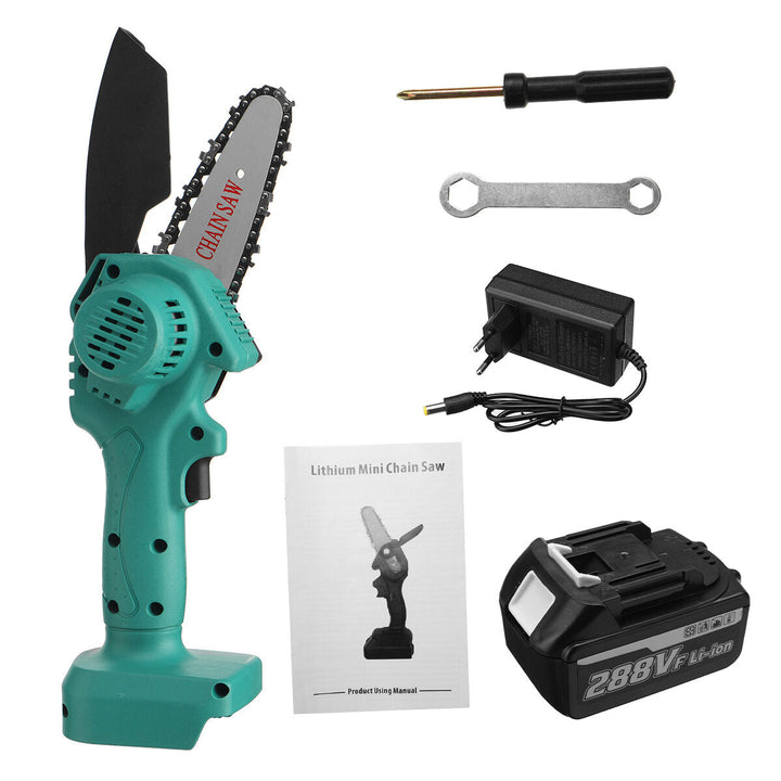 Cordless Electric One-Hand Saw Mini Woodworking Chain Saw Image 1