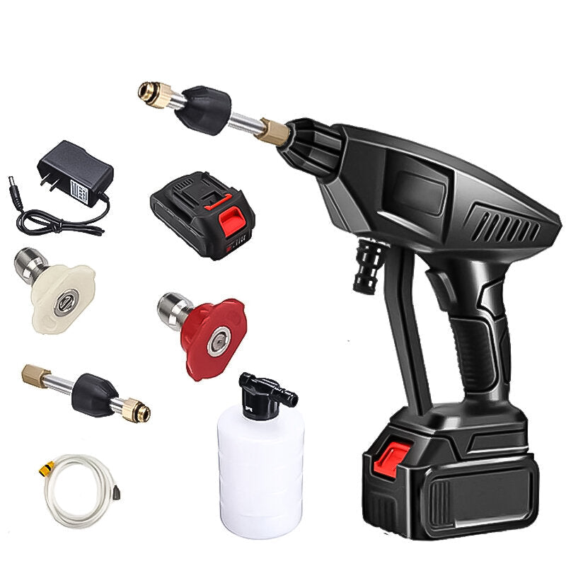 Cordless High Pressure Washer Car Washing Mahine Water Spraying Guns Image 1