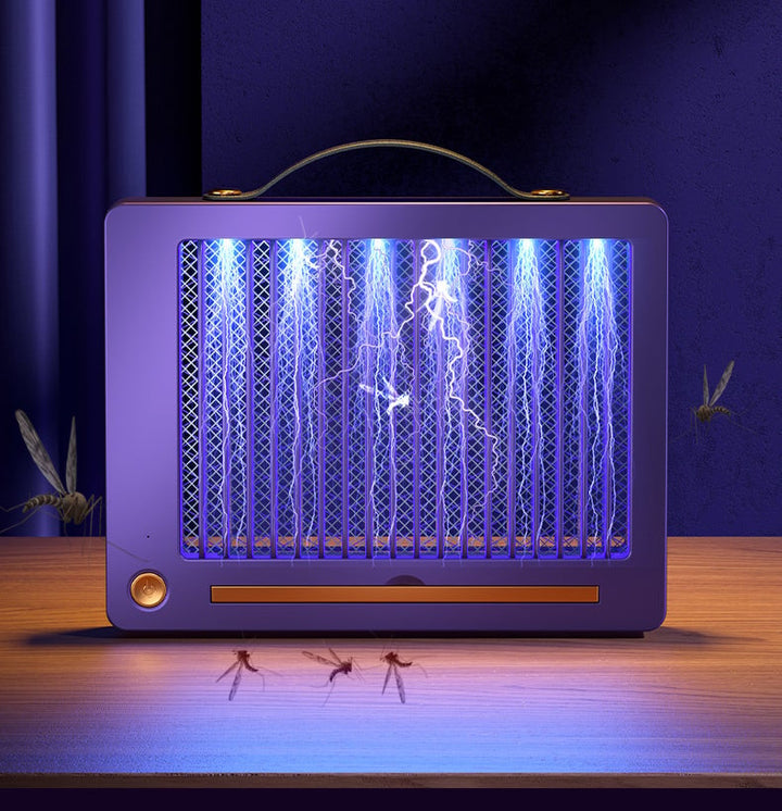 Cordless Rechargeable Electric Mosquito Zapper and Fly Trap Lamp Image 2