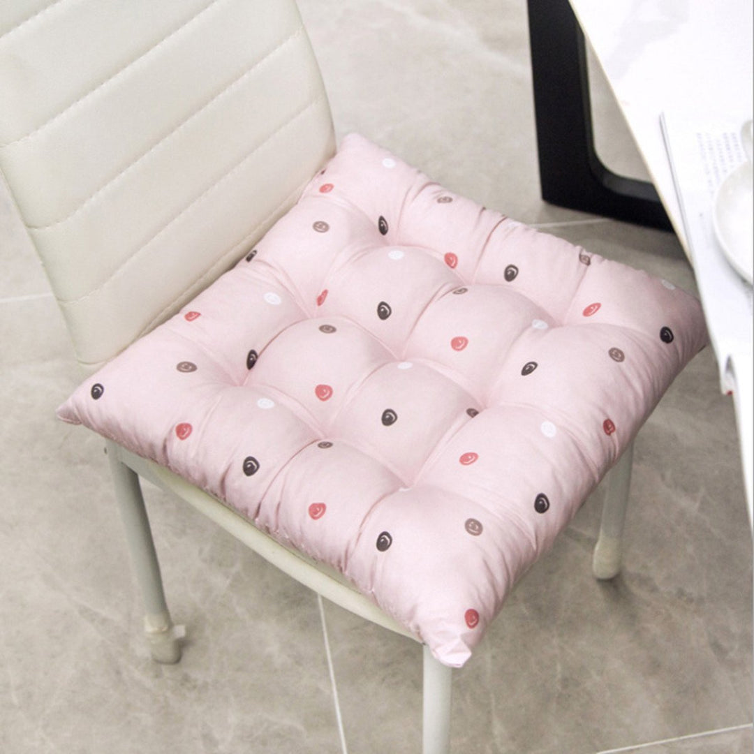 Cotton Chair Pad Thicker Cushion Office Seat Sofa Floor Mat Cover Warm Image 1