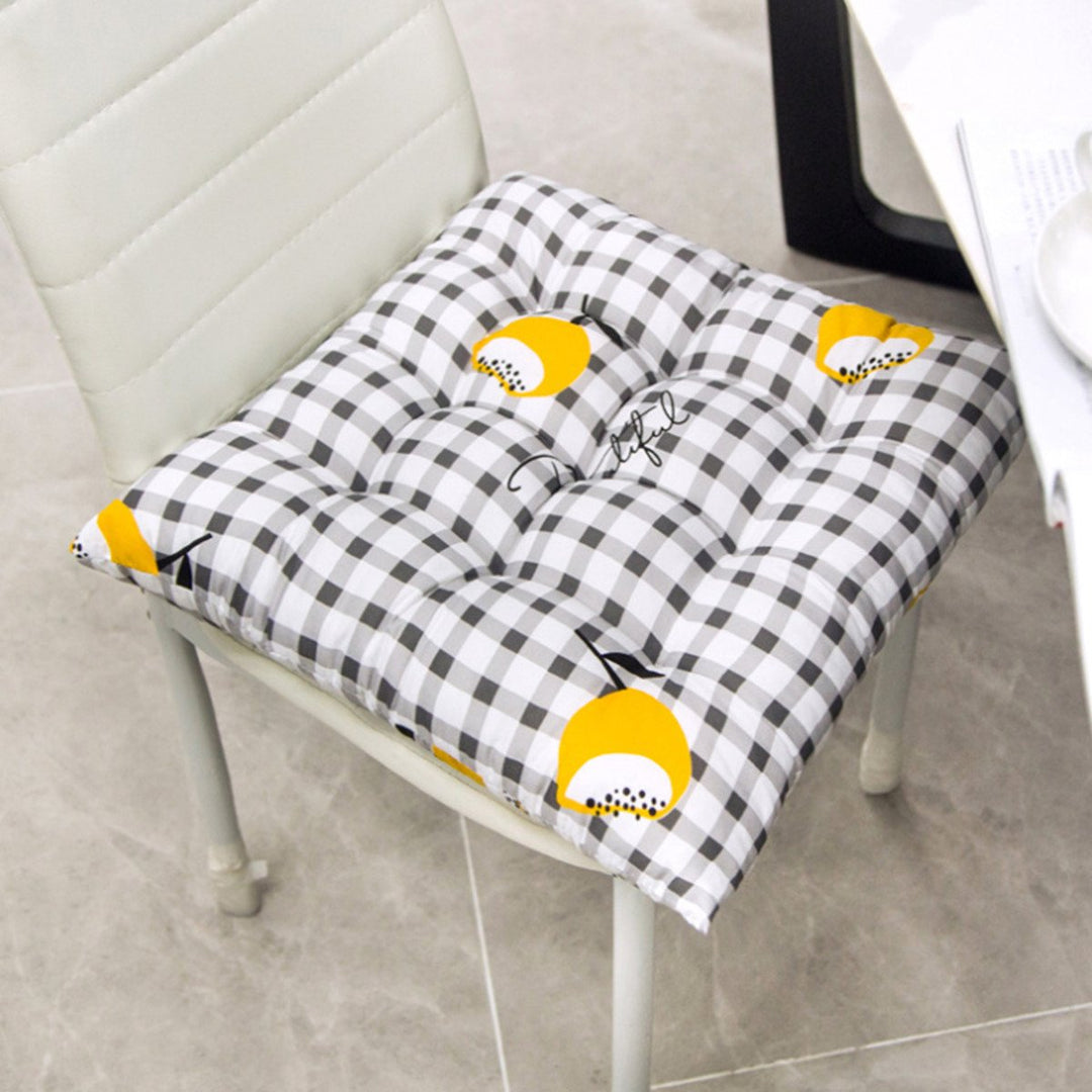 Cotton Chair Pad Thicker Cushion Office Seat Sofa Floor Mat Cover Warm Image 1