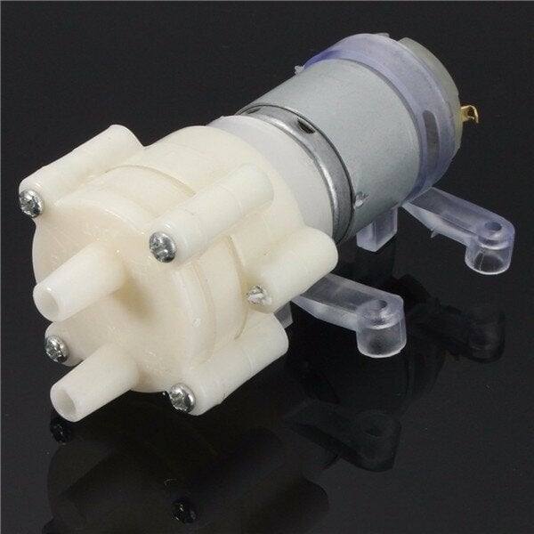 DC6-12V Aquarium Fish Tank Round Water Air DC Diaphragm Pump Image 2