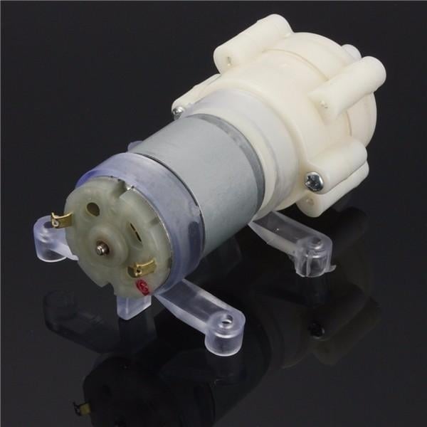 DC6-12V Aquarium Fish Tank Round Water Air DC Diaphragm Pump Image 4