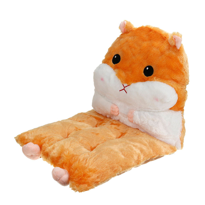 Detachable Seat Plush Cute Cartoon Hamster Chair Seat Sofa Cushion Pillow Back Pad Child Seat Cushion Home Supplies Image 8