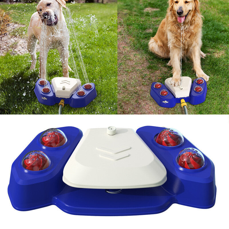 Dog Water Fountain Pet Water Drinking Sprinkler Funny Dog Toys Hunting Dog Supplies Image 2