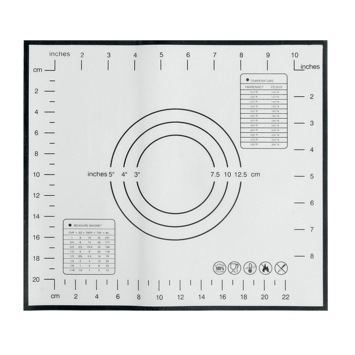 Dough Rolling Silicone Pad Pastry Mat Bakeware Liner Baking Mat Non-Stick Tool Image 1