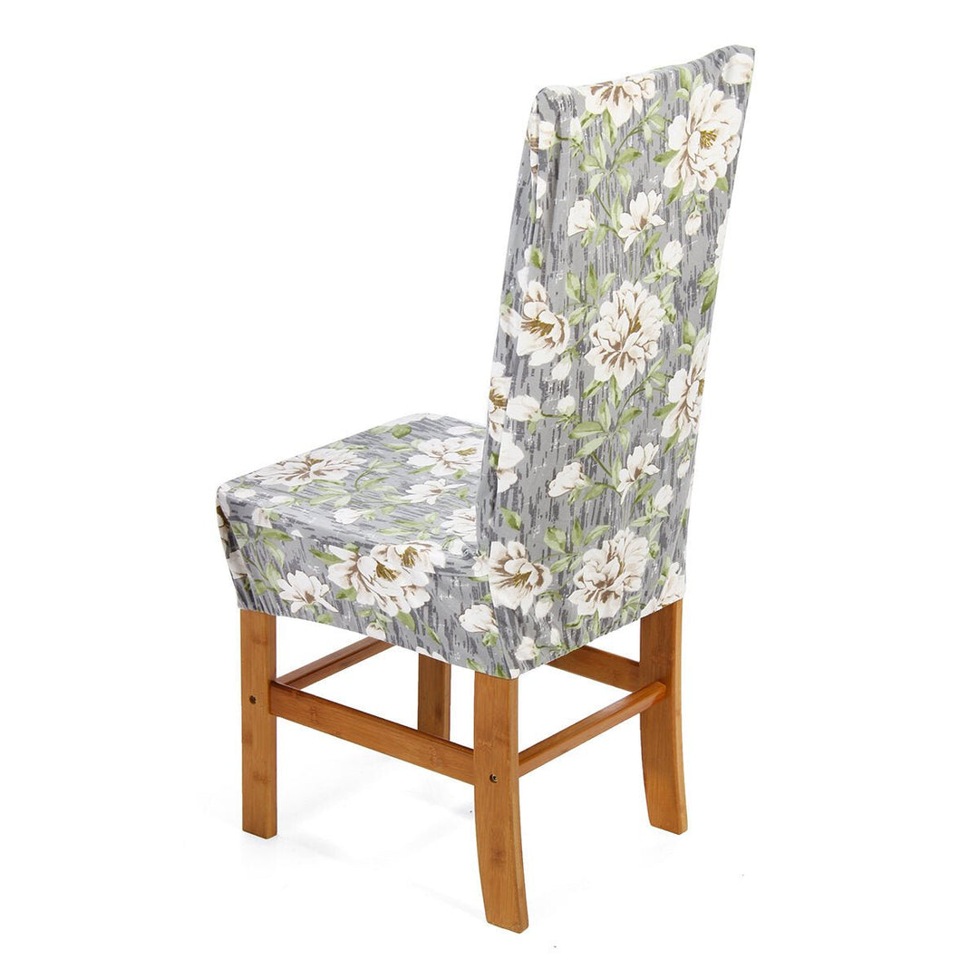 Dining Chair Cover Stretch Chair Seat Slipcover Office Computer Chair Protector Home Office Furniture Image 1