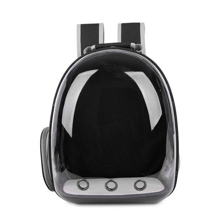 Dog Cat Transparent Space Capsule Breathable Shoulder Bag Pet Outside Travel Portable Carry Backpack Image 1