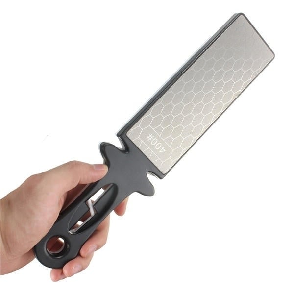 DMD 400/1000 Grit Double Side Diamond Ceramic Knife Sharpening Stone Image 9