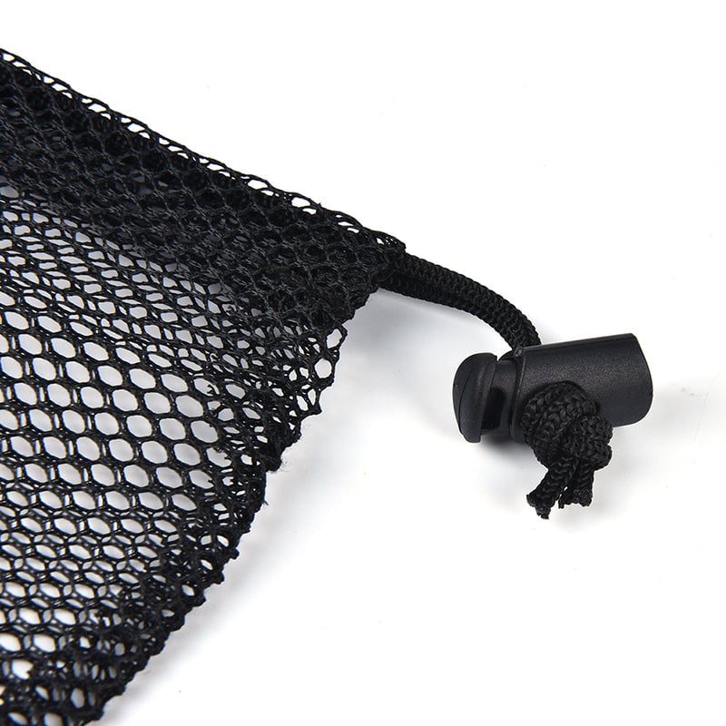 Durable Nylon Mesh Drawstring Bag Multi Purpose Outdoor Travel Stuff Sack Storage Bag Camping Bottle Pot Pan Carrier Image 6