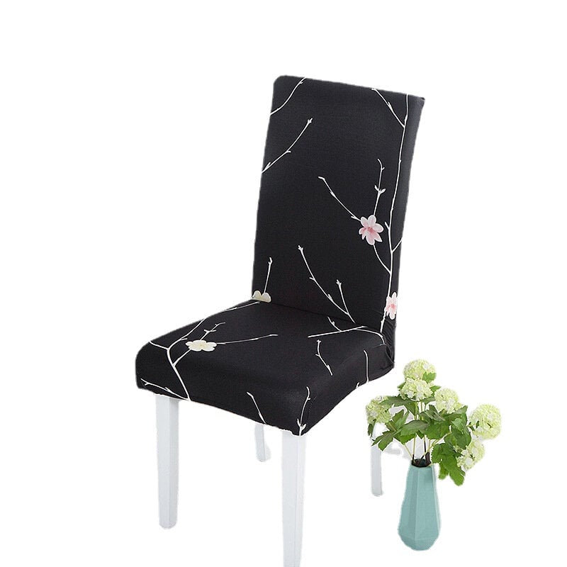 Elastic Dining Chair Cover Office Computer Chair Protector Stretch Seat Slipcover Home Office Furniture Decoration Image 1