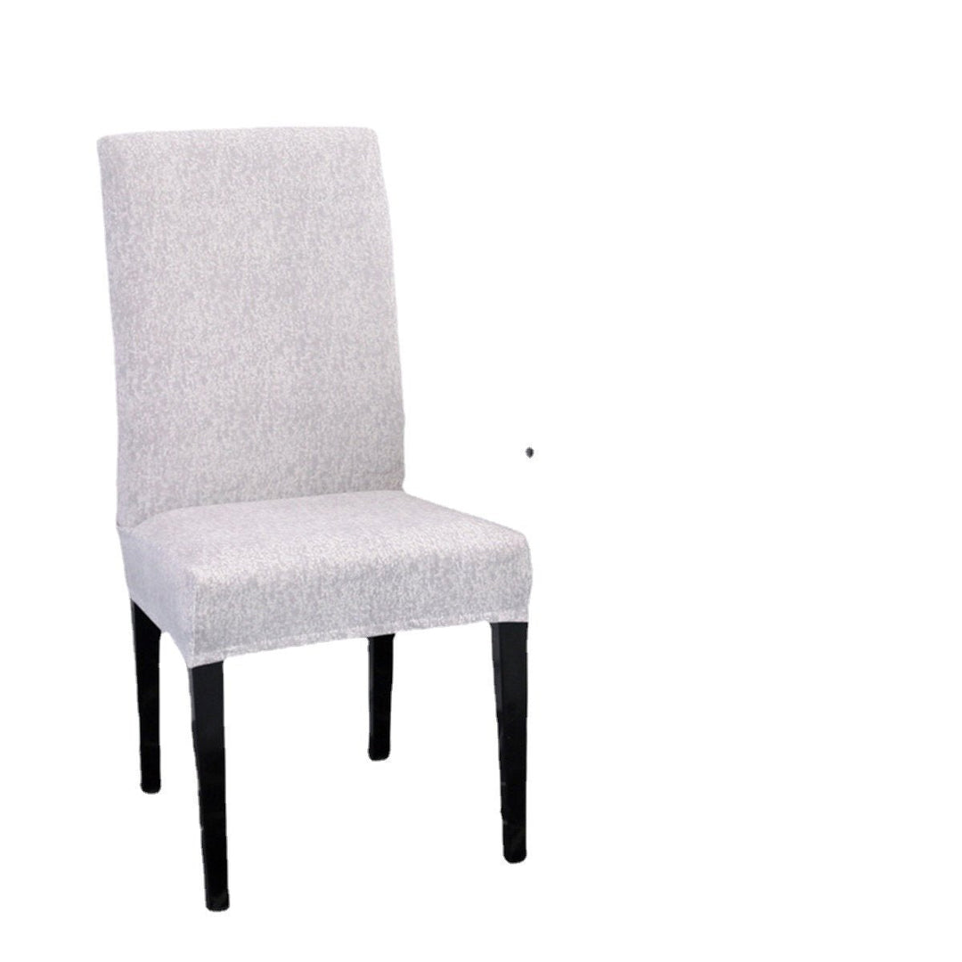 Elastic Dining Chair Cover Stretch Polyester Chair Seat Slipcover Office Computer Chair Protector Home Office Furniture Image 1