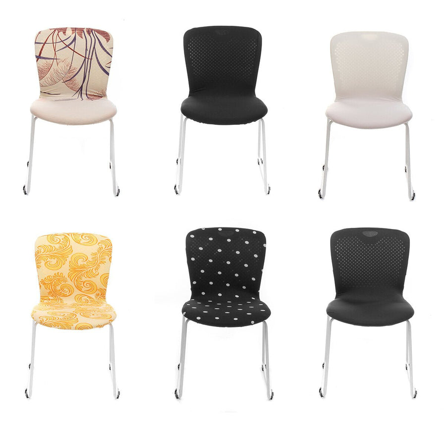 Elastic Office Chair Cover Washable Computer Chair Protector Stretch Armchair Dining Chair Seat Slipcover Home Office Image 1