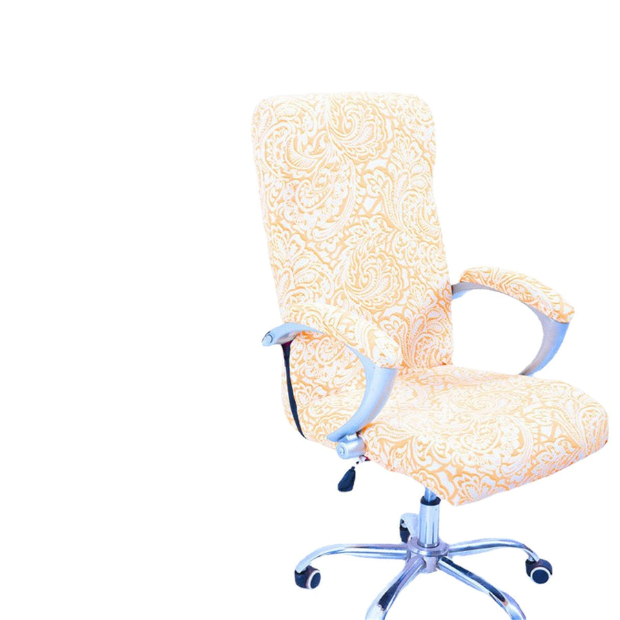 Elastic Office Chair Cover Computer Rotating Chair Protector Stretch Armchair Seat Slipcover Image 1