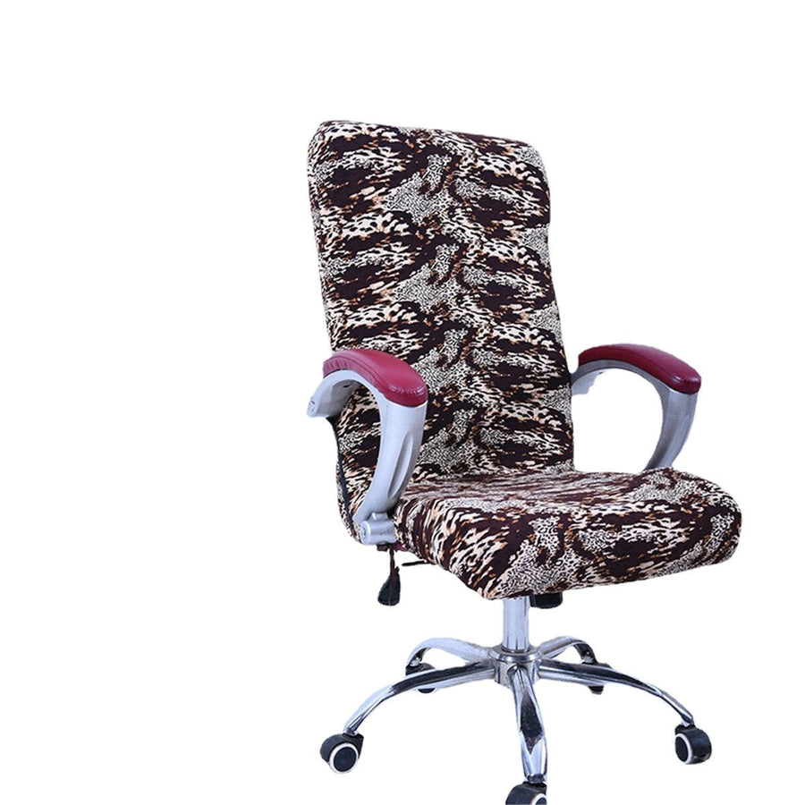 Elastic Office Chair Cover Computer Rotating Chair Protector Stretch Armchair Seat Slipcover Image 1