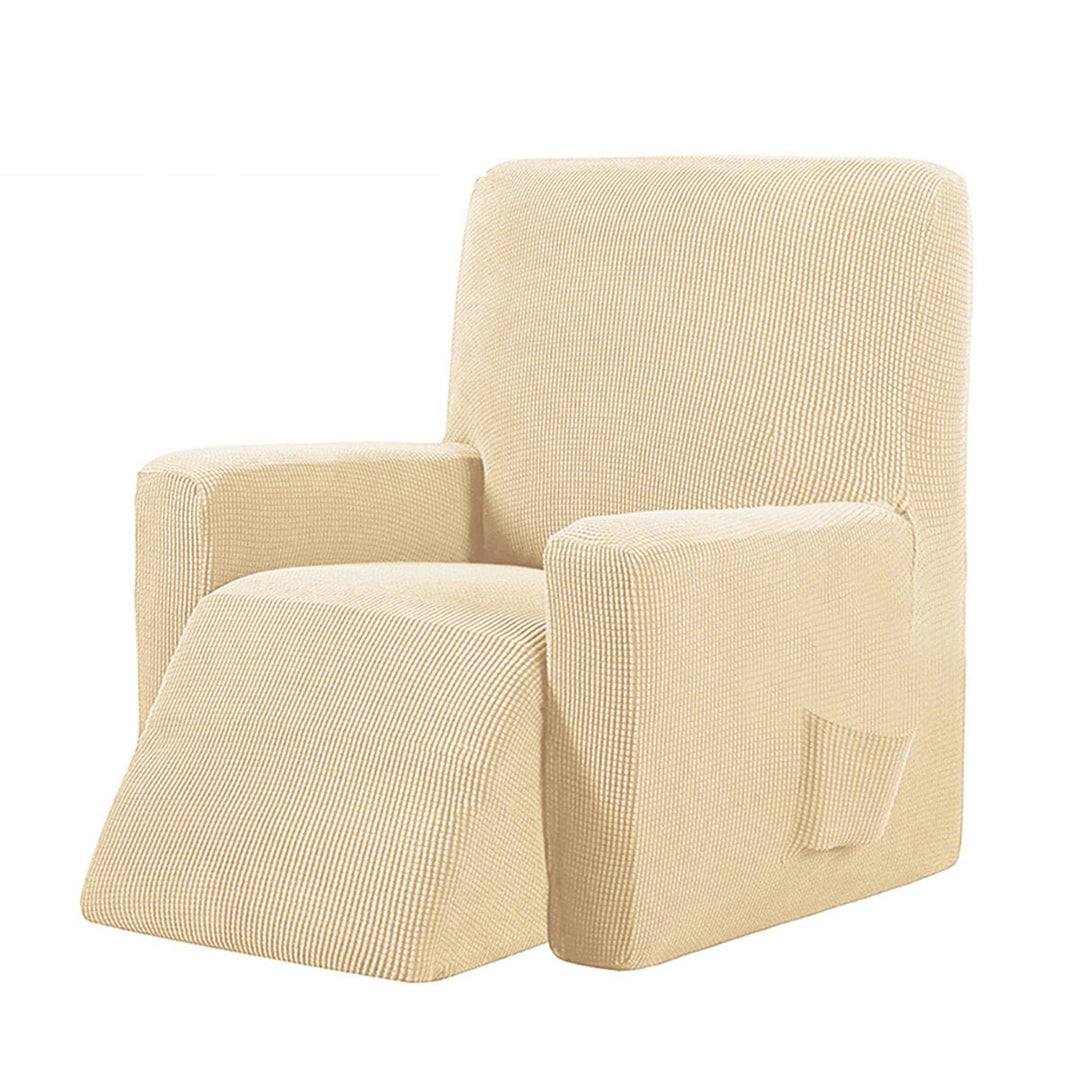 Elastic Recliner Chair Cover Full Coverage Sofa SlipCover Protector Stretch Dustproof Armchair Cover Image 6