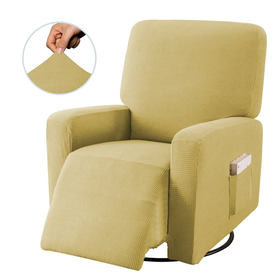 Elastic Sofa Cover Full Coverage Recliner Chair Seat Protector Stretch Slipcover Dustproof Armchair Cover Home Office Image 1