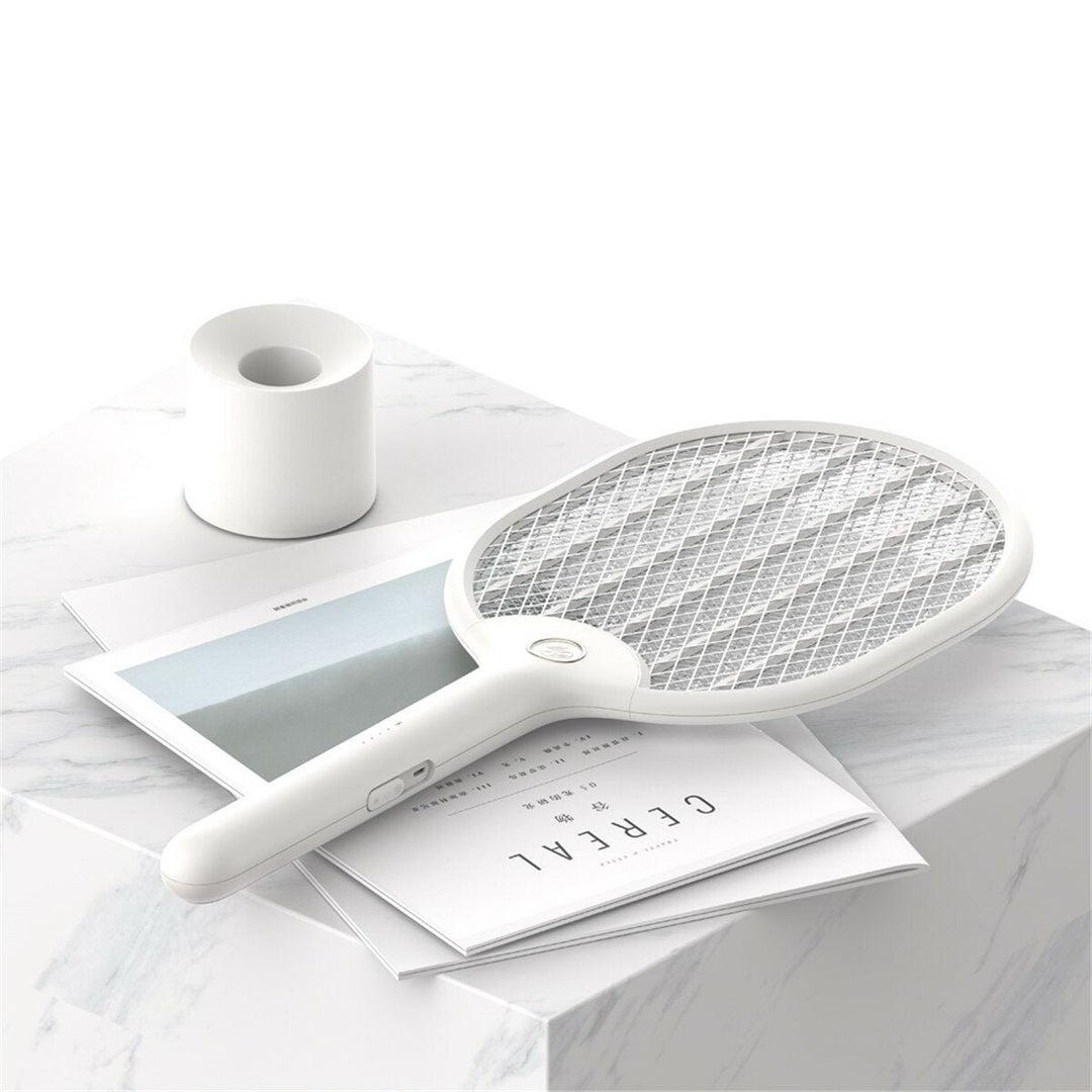 Electric Mosquito Swatter With Base Fly Insect Repellent Killer Pest USB Charge Image 4