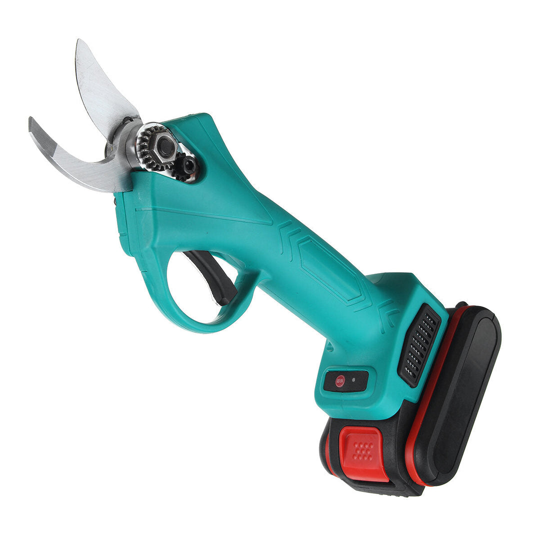 Electric Cordless Rechargeable Pruning Garden Shears Secateur Cutter With Two Batteries Image 8