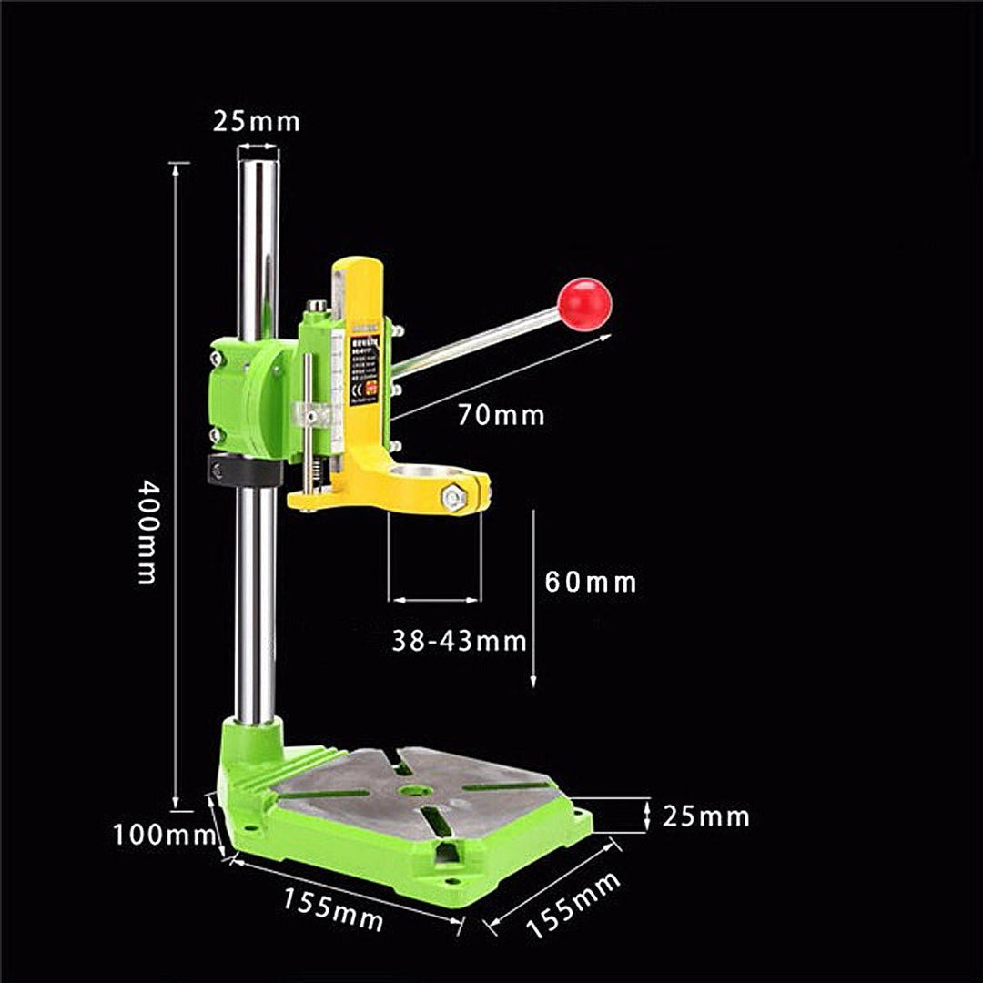 Electric Drill Carrier Bracket Bench Drill Stand Bench Drilling Bracket 90 Rotating Image 4