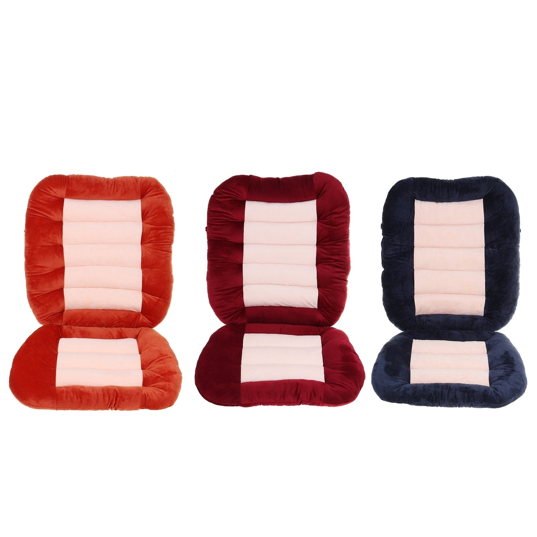 Foldable Dining Garden Patio Office Soft Antiskid Chair Seat Back Pads Cushion for Home Supplies Image 3