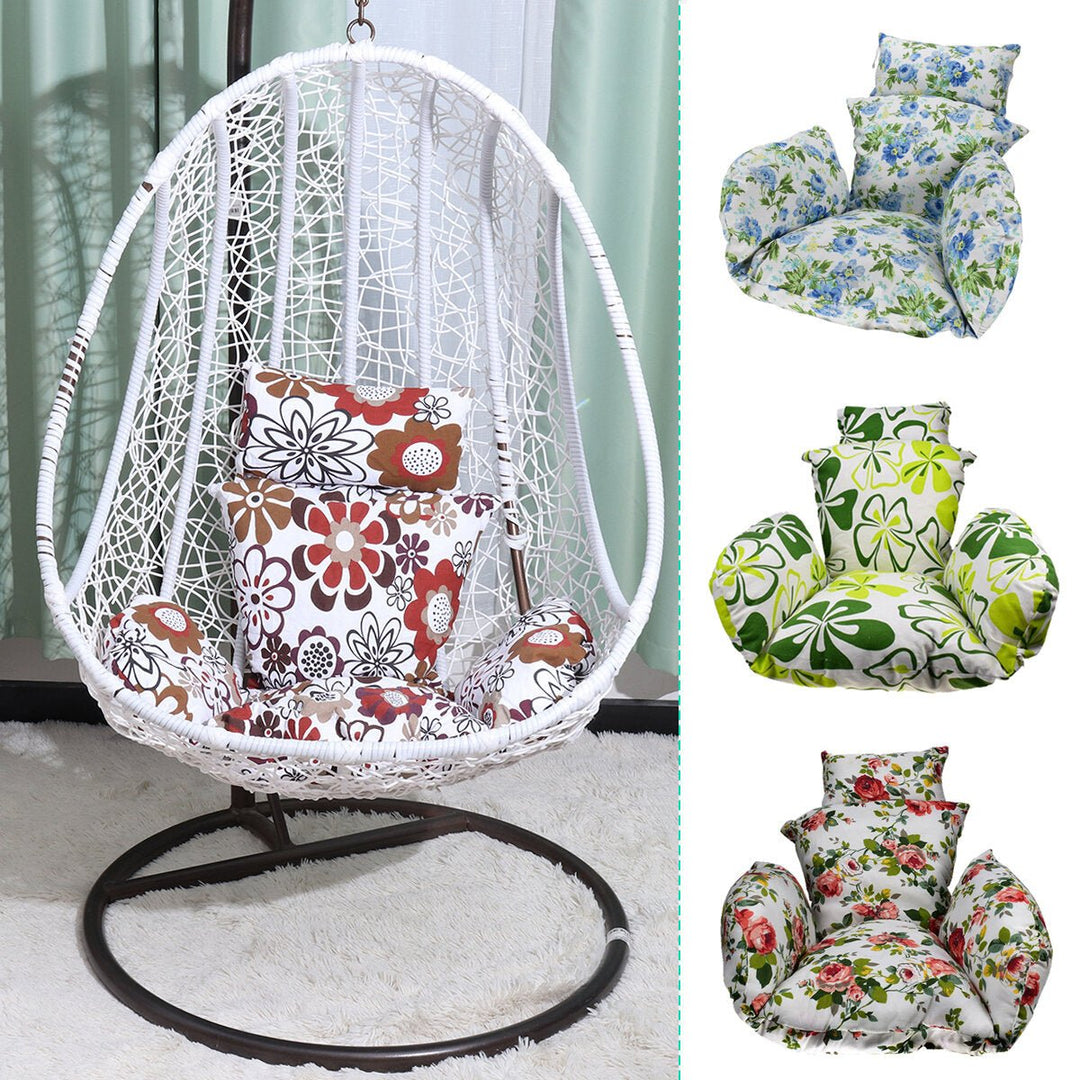 Hammock Chair Seat Cushion Hanging Swing Seat Pad Chair Bed Back Pad Chair Pillow Detachable Home Office Furniture Image 1