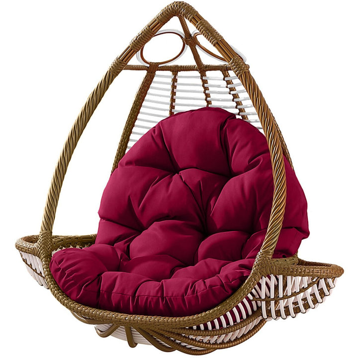 Hammock Chair Seat Cushion Hanging Swing Seat Pad Thick Hanging Chair Back Pillow Home Office Furniture Accessories Image 1